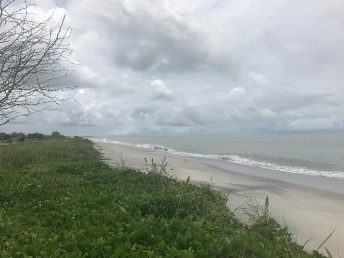 Lote frente al mar, titulada con 2000 m2 en venta en punta chame