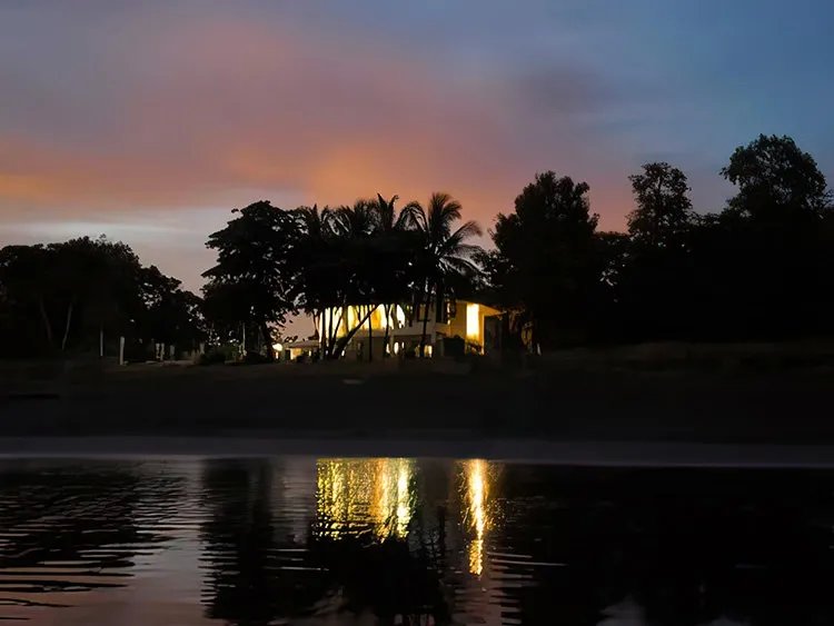 Casa frente al pacífico