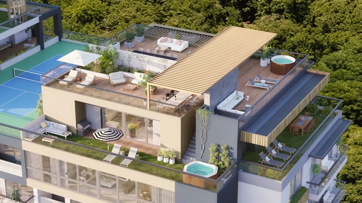 Penthouse for sale in santa maria - oceana apto 2b