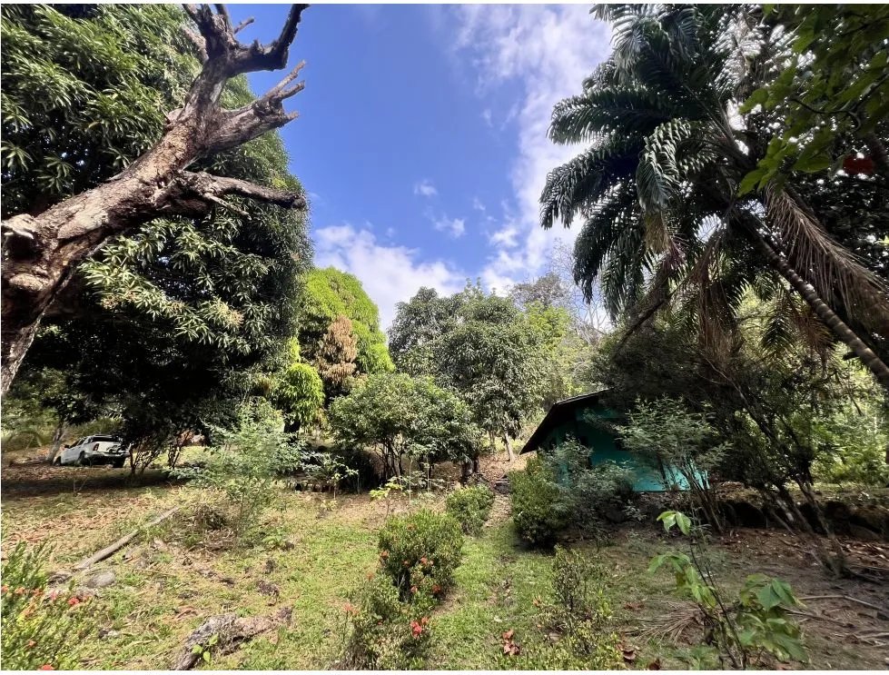 Venta de terreno con casa frente al río pacora, vía hacia san miguel