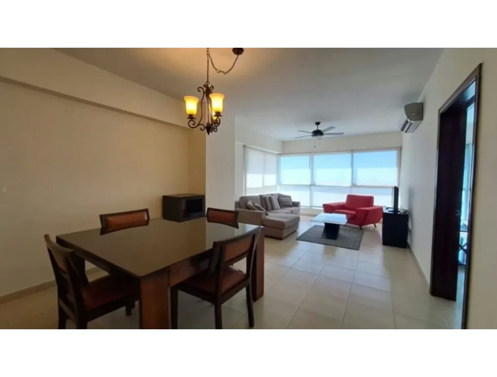 Apartamento amoblado en alquiler  ph grandbay, avenida balboa