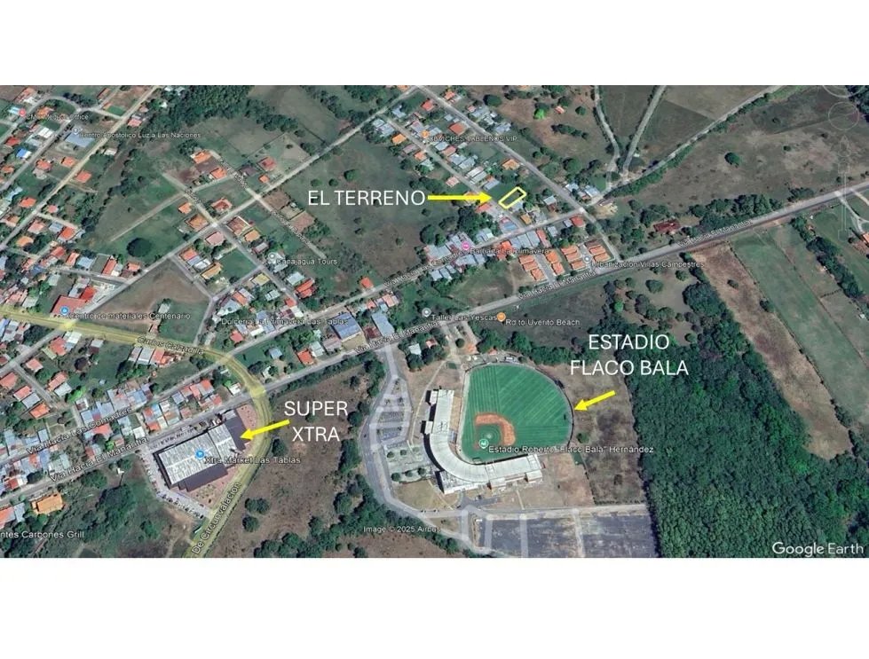Venta de terreno en la primavera, las tablas.