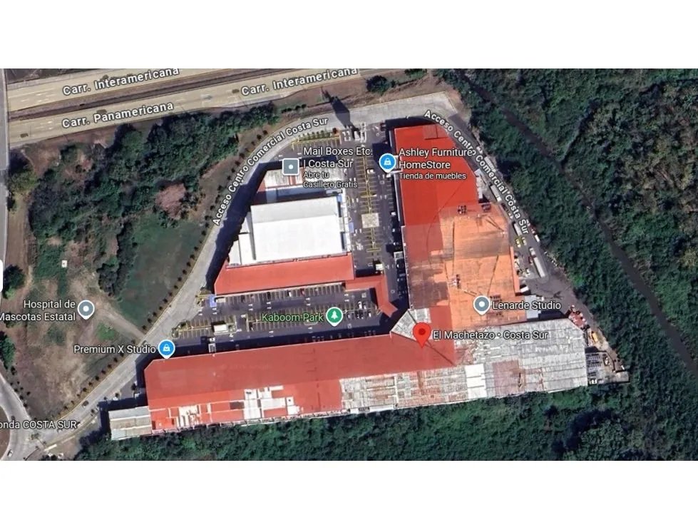 Se vende/alquila local comercial en plaza costa sur  324 m²