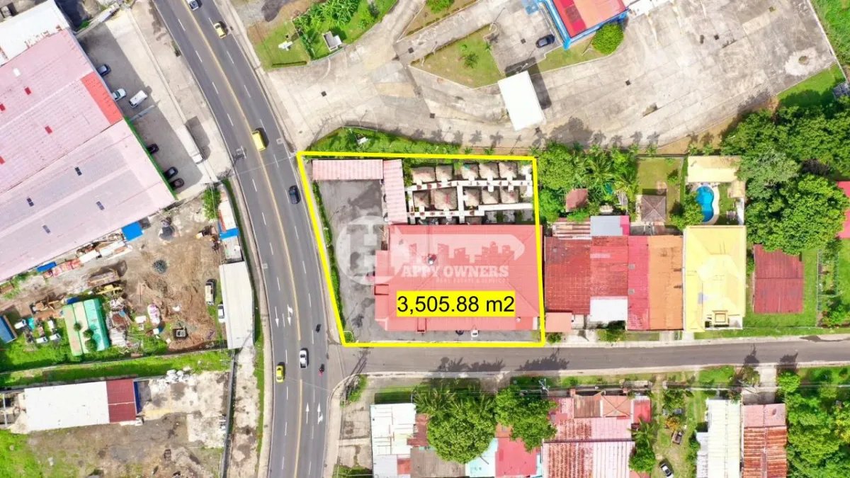 Venta de terreno comercial sobre la vía josé agustín arango