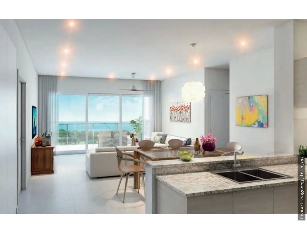 Venta de apartamento en bijao, beach club