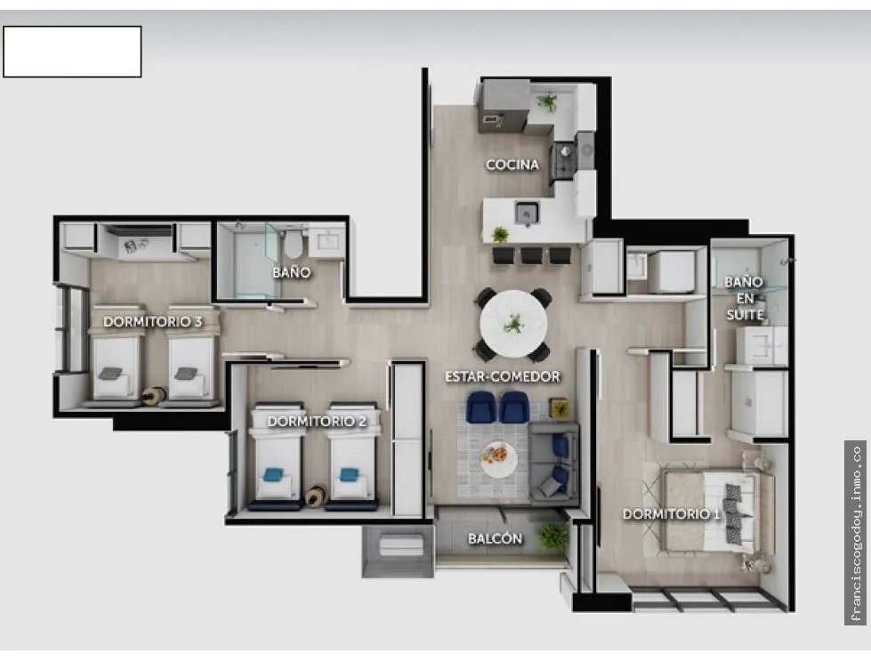 Venta de apartamento en hato pintado  ciudad de panamá