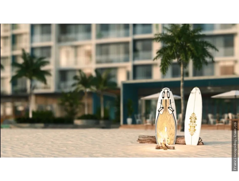Apartamento en venta en playa caracol