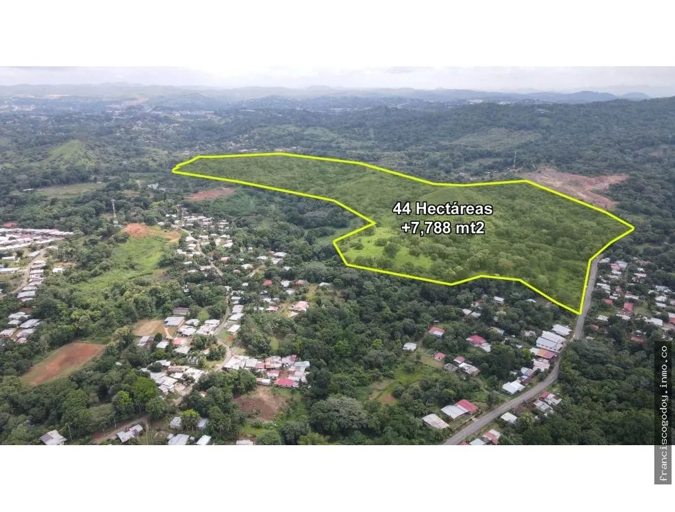 Terreno en venta en san vicente de bique, arraiján