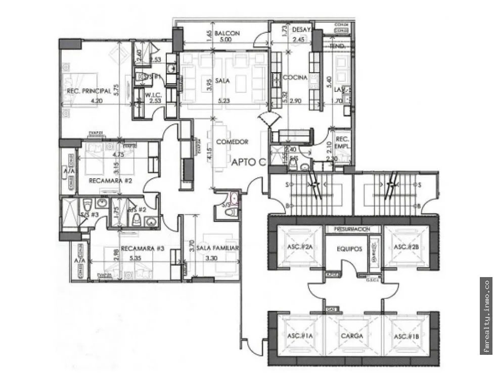 Venta de apartamento en costa del este