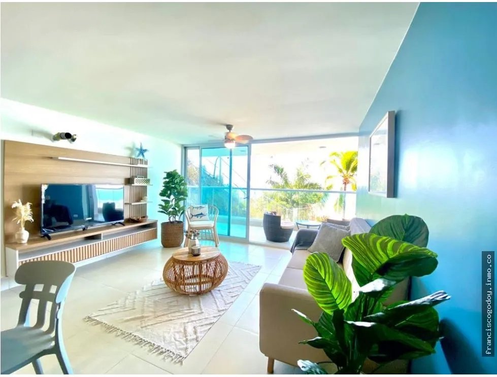 Venta de apartamento en playa serena  gorgona