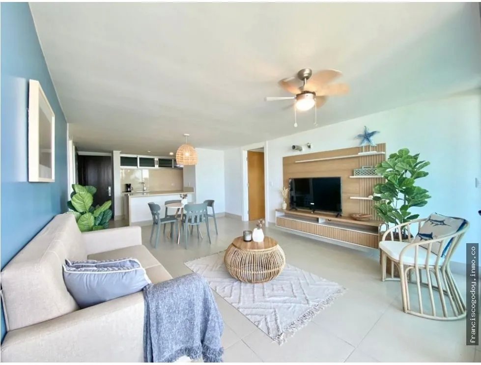 Venta de apartamento en playa serena  gorgona