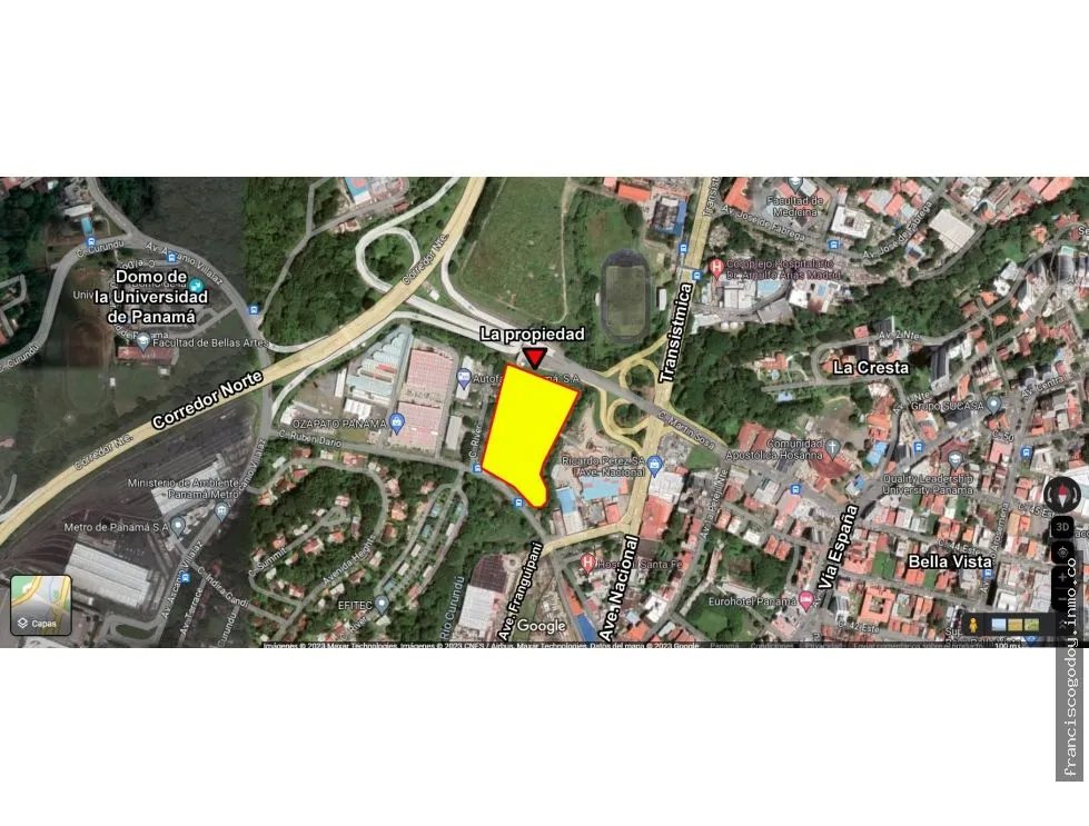 Venta de lote estratégico en ancón, ciudad de panamá