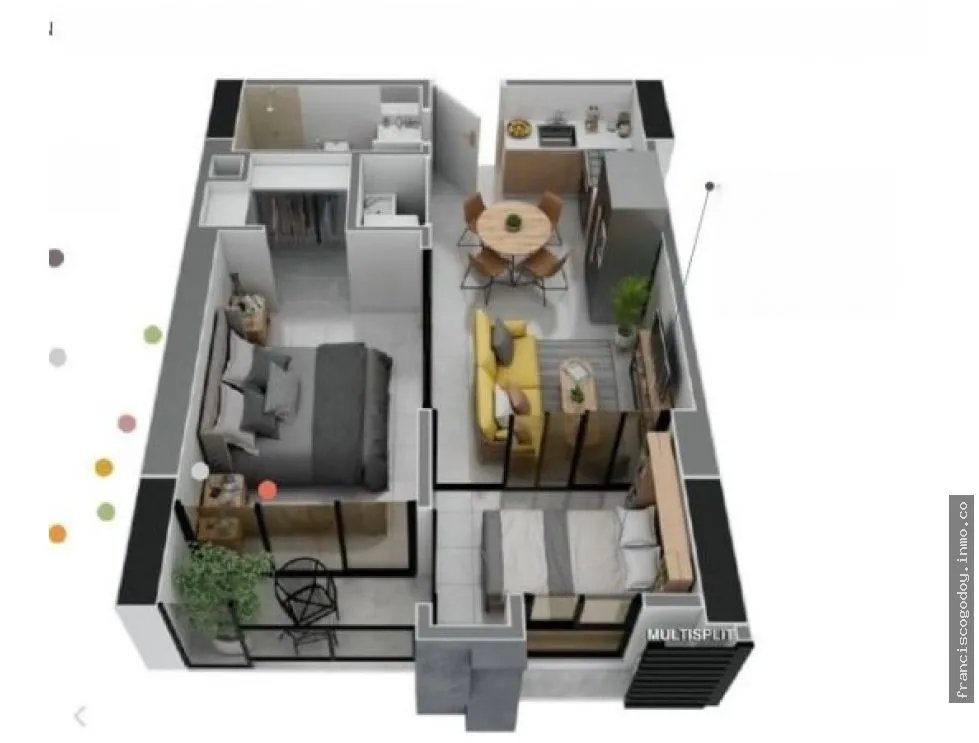 Apartamento en bella vista