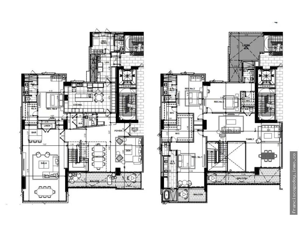 Apartamento en venta santa maría, panamá