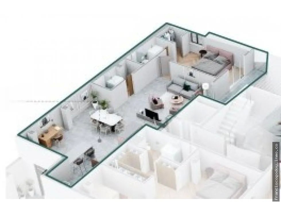 Apartamento en venta en casco antiguo