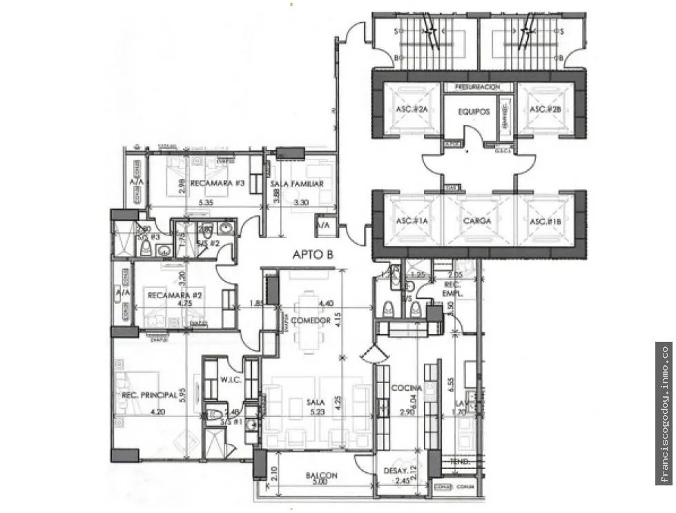 Venta de apartamento en costa del este