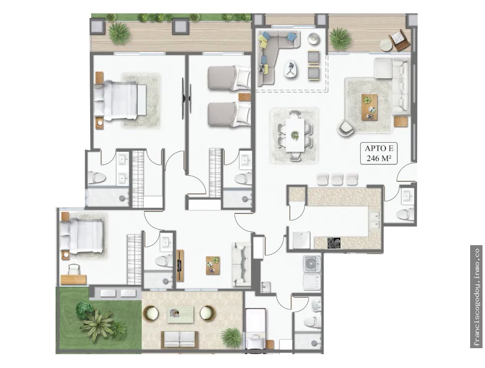 Venta de apartamentos en ph. casa bianca
