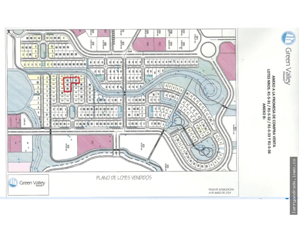 Venta de lote residencial en green valley panama norte