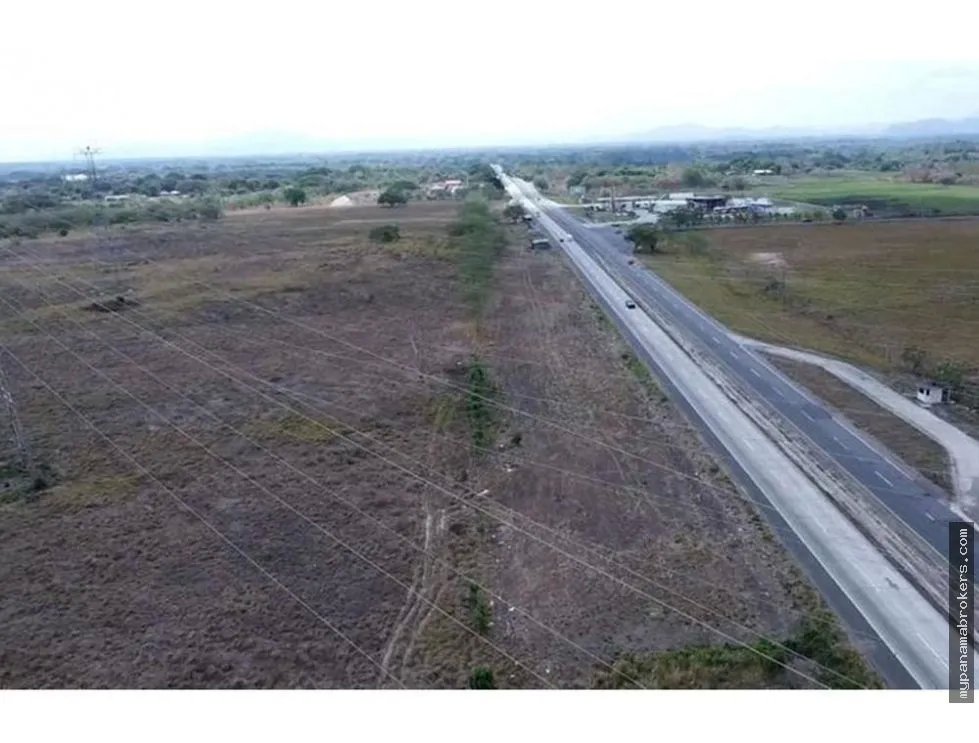 Se vende finca frente a la panamericana en antón, coclé