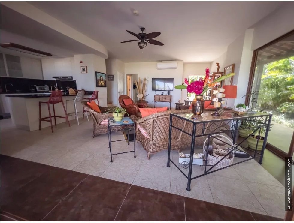 Se vende villa frente al mar en playa blanca, río hato