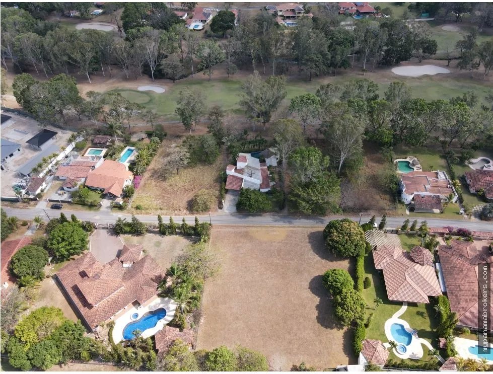 Se venden lotes en club de golf, coronado, chame