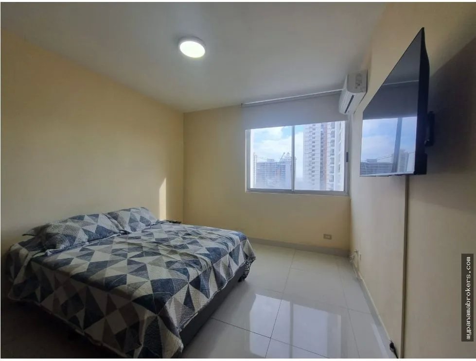 Venta.o.alquiler de apartamento semi amoblado en san francisco, panamá