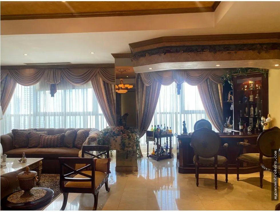 Venta de penthouse con línea blanca en marbella, panamá