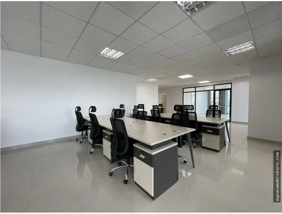 Alquiler de oficinas amobladas en financial park, costa del este