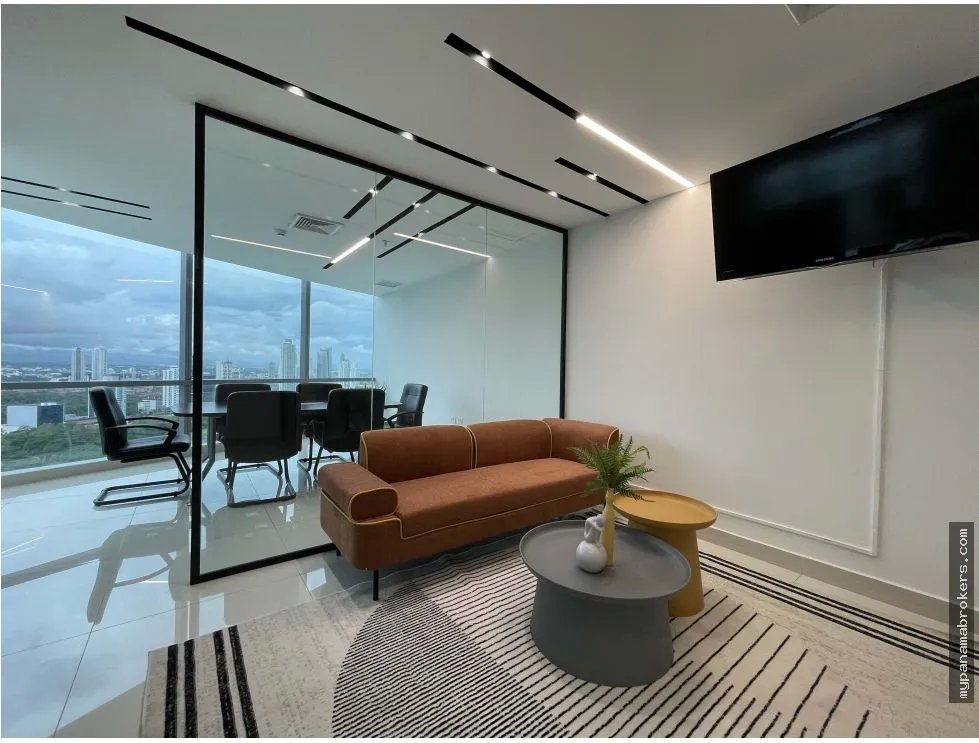 Alquiler de oficinas amobladas en financial park, costa del este