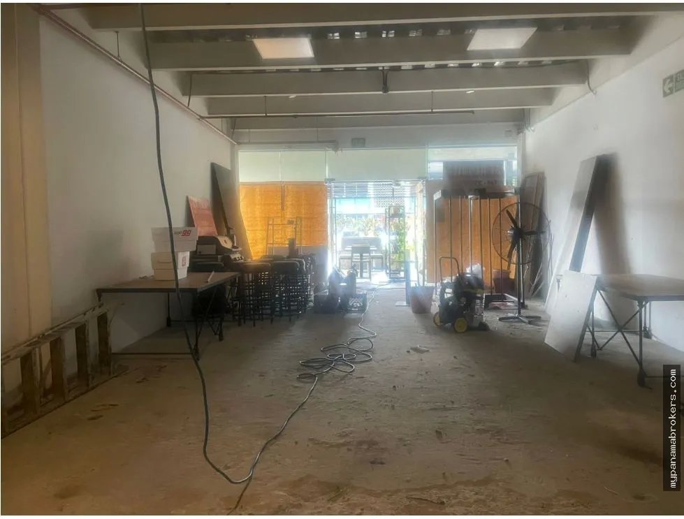Alquiler local comercial en obra gris plaza san francisco - panamá
