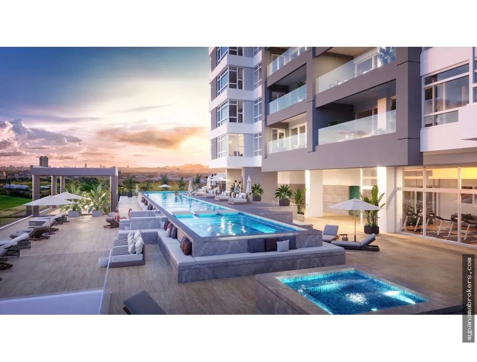 Venta de apartamento de lujo en ph guayacán en santa maría, panamá