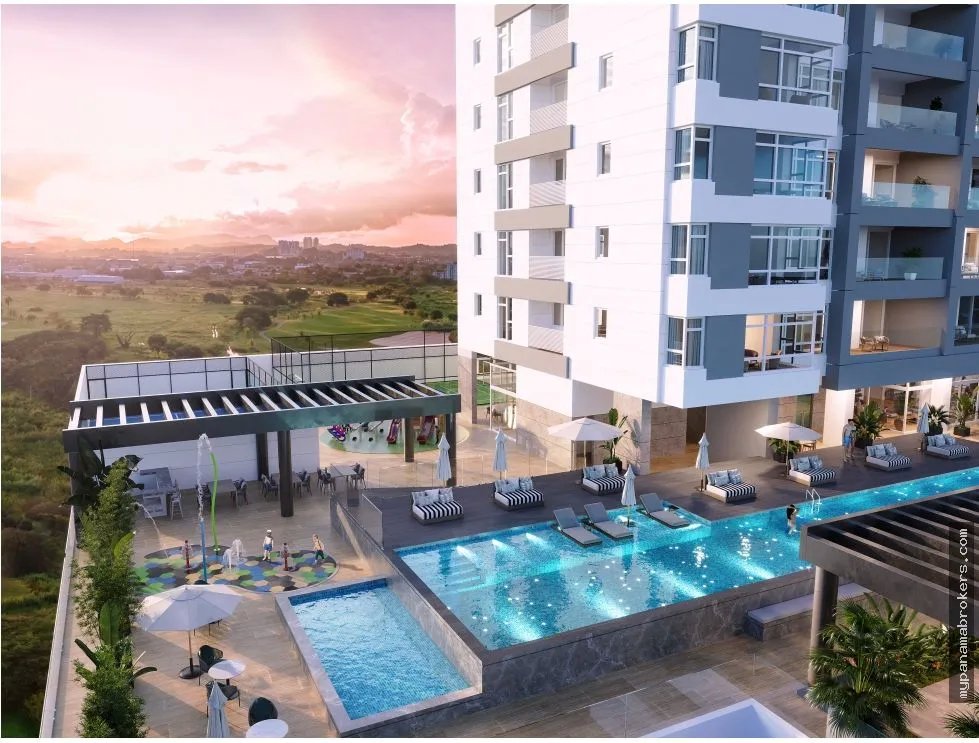 Venta de apartamento de lujo en ph guayacán en santa maría, panamá