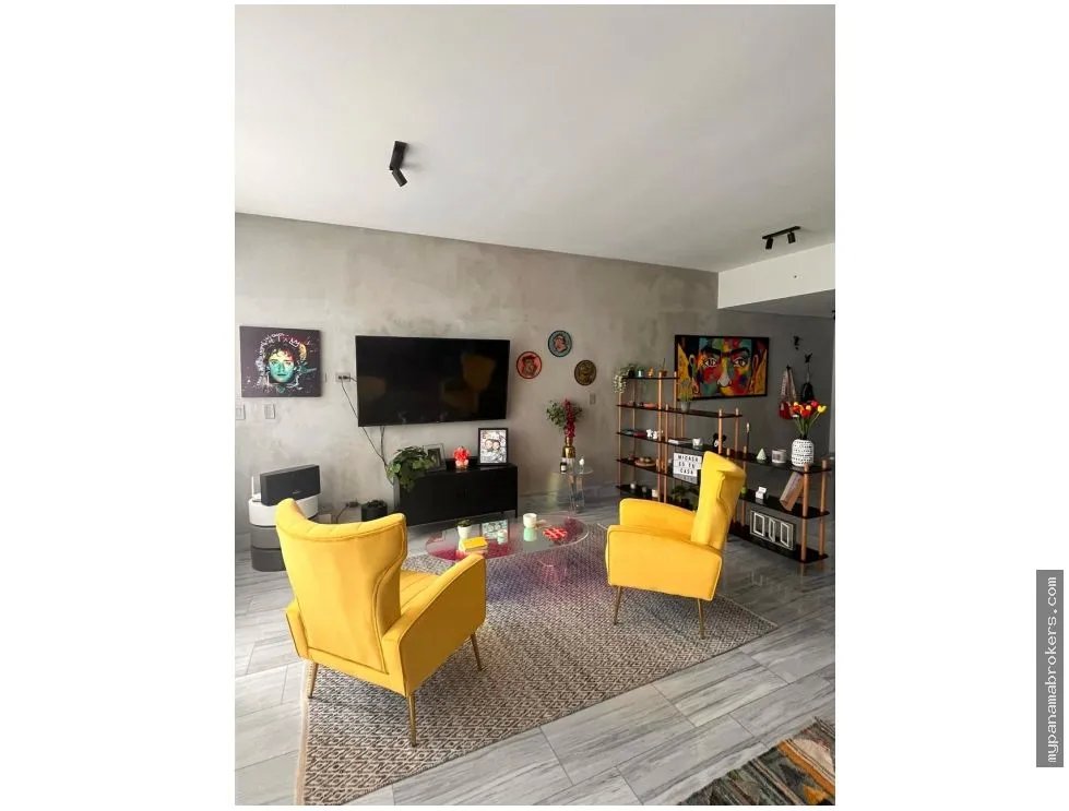 Alquiler de apartamento con linea blanca en ph nouvo, av. balboa