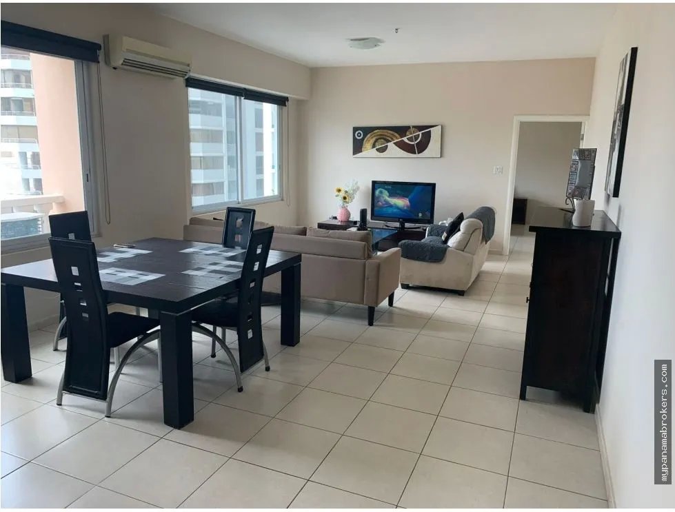 Venta de apartamento amoblado en ph vista del mar, av. balboa